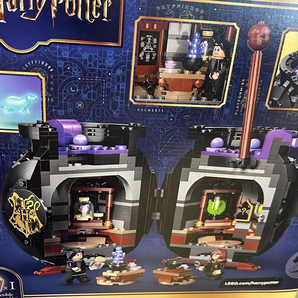 LEGO Harry Potter Magical Cauldron Secret Potions Classroom 76464 652 Pieces 10+